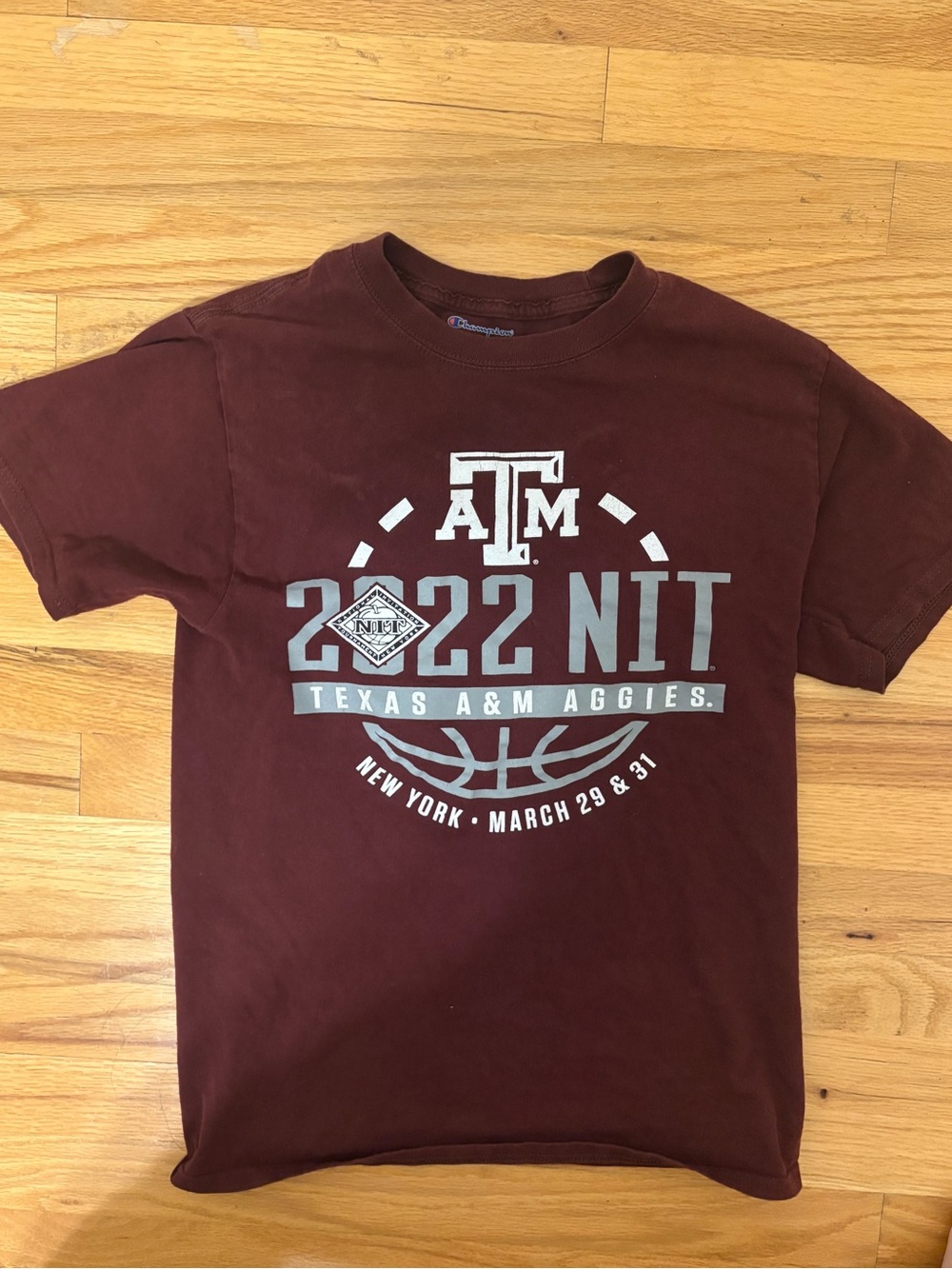Texas A&M basketball short sleeve Champion t-shirt